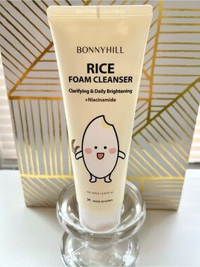 ✨ BonnyHill Rice Foam Cleanser | 8.45 oz | K-Beauty | New Factory Sealed ✨